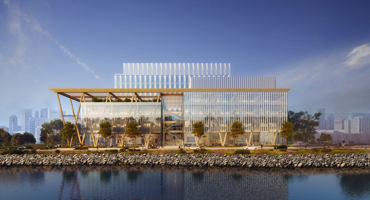 Mass Timber Life Sciences Concept